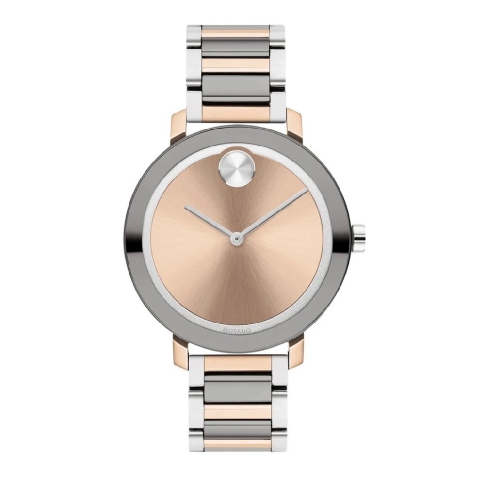 Bold Evolution Rose Gold Dial Rose Gold and Steel Women's Watch 3600703